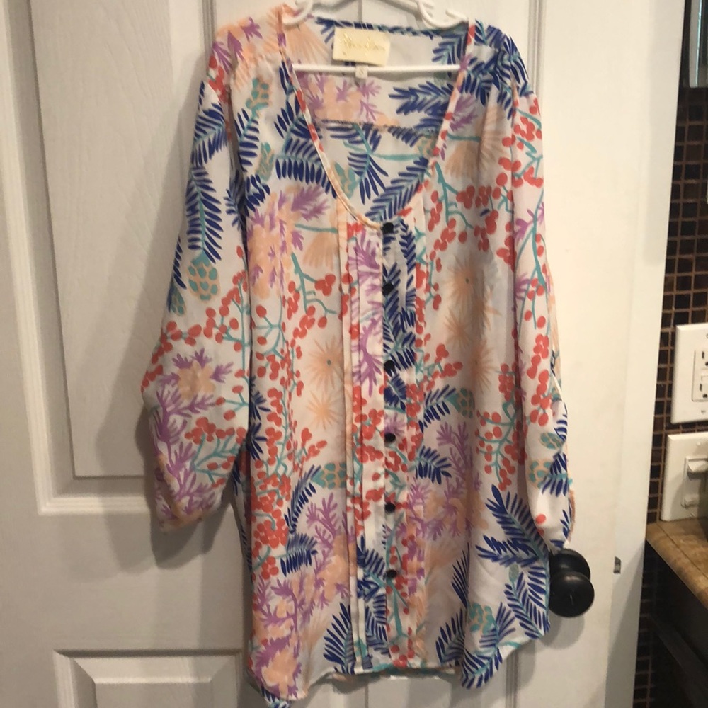 Silk Yumi Kim tunic top